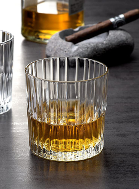 duralex进口曼哈顿钢化玻璃条纹杯威士忌杯ins茶水杯咖啡杯洋酒杯