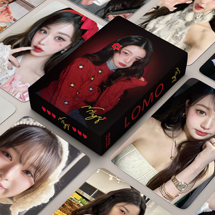 张元 周边自印LOMO卡收藏礼物 英小卡IVE员瑛安宥真金秋天官方正版