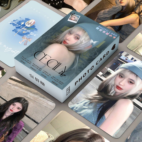 送卡册卡膜鞠婧祎镭射小卡全套官方正版周边专辑自印白鹿LOMO卡