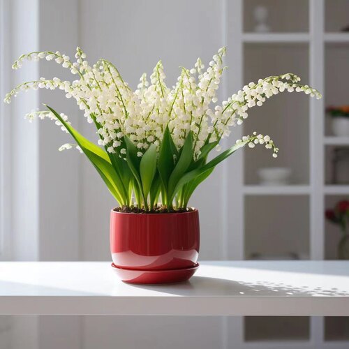 【买一送一】铃兰花苗带芽浓香驱蚊虫型花卉绿植阳台室内耐寒植物