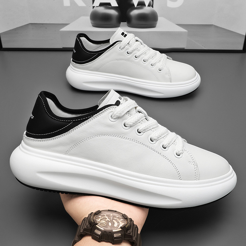 小白鞋男韩版百搭运动休闲板鞋