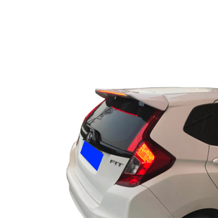 适用于本田飞度尾翼14-20款新飞度改装RS带灯顶翼18飞度GK5免打孔