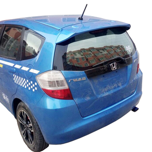 08-13款飞度尾翼 本田飞度改装专用配件装饰件 ABS烤漆顶翼尾翼