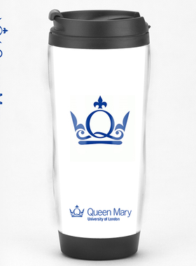 英国学校定制 伦敦玛丽女王大学QMUL留学生毕业纪念品马克水杯子