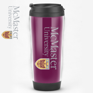 麦克马斯特大学McMaster University留学生校友会纪念品水杯子