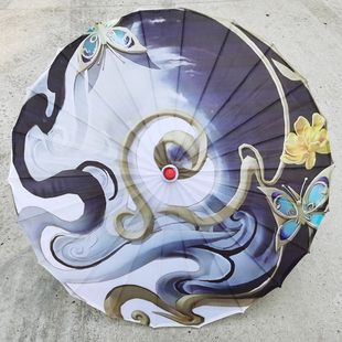 道具伞王者荣耀同款周边新款公孙离无双离恨烟COS武器伞古风伞