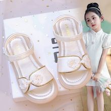 女童凉鞋2025年新款夏季女童鞋小女孩公主鞋软底宝宝夏天儿童鞋子