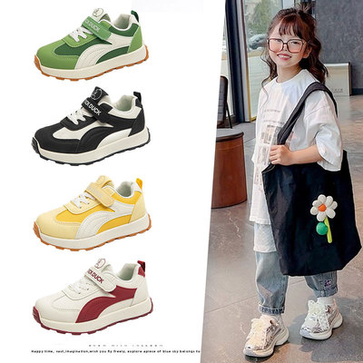 儿童春秋白色阿甘鞋新款