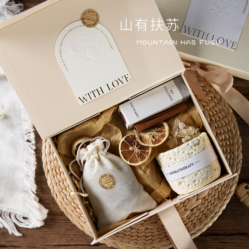 《山有扶苏》无火精油扩香石香薰礼盒小众香氛生日礼物女生伴手礼