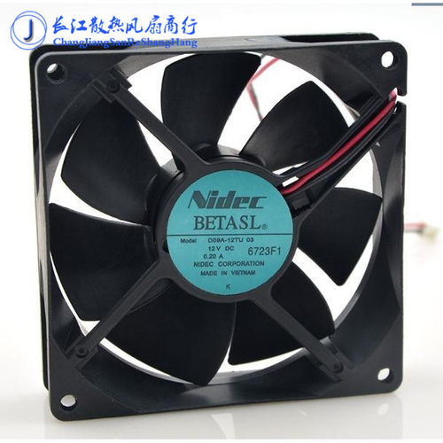 Nidec 9025 9CM 12V 0.2A D09A-12TU 03富士变频器工控机散热风扇