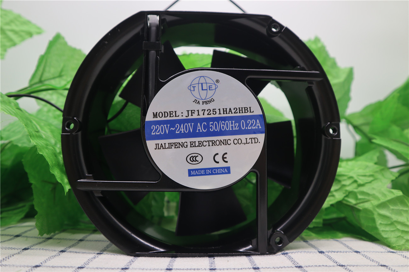 全新JIAFENG JF17251HA2HBL/HSL 220V 0.22A 17cm厘米 散热风扇