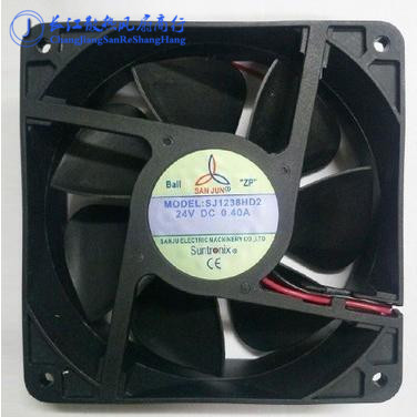 SJ1238HD2/HD1台巨12038 DC12V/24V滚珠轴流变频器散热风扇