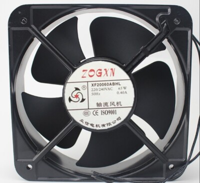 众信XF20060ABHL220v轴流风机 工业机柜电焊机双滚珠小型散热风扇