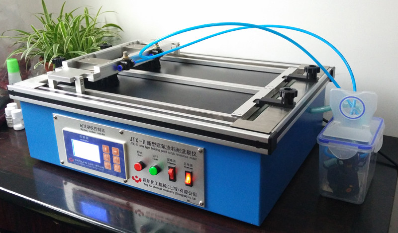 上海颖旭生产新标准耐洗刷仪 JTX-II 建筑涂料耐洗刷仪 洗刷仪