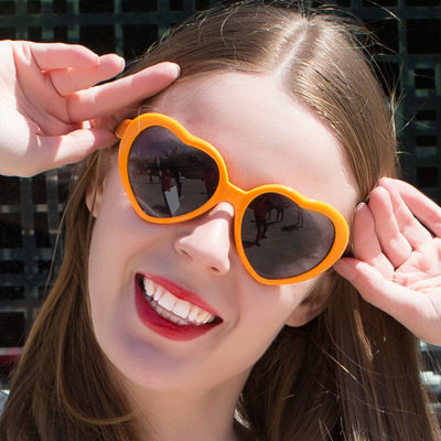 Peach heart glasses Star Same item Master love Sunglasses sunlight glasses children Sunglasses outdoors activity Suppliesin the Home Daily , Protective Equipment , Goggle  category - from Buy2taobao.com to provide professional Taobao agent buy service