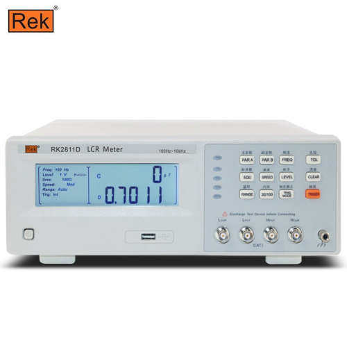 美瑞克RK2811C/D高精度电感电容测试仪 电阻表LCR测试仪数字电桥