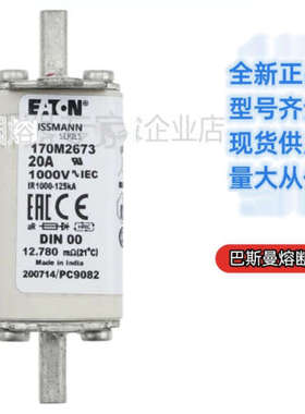 巴斯曼 bussmann 熔断器 170M6360 170M6361 170M6362 170M6363