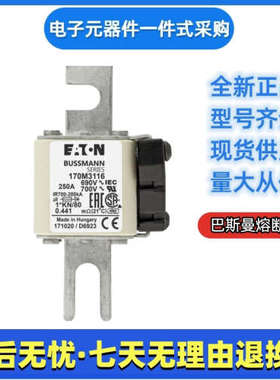 巴斯曼bussmann熔断器170M3116 170M3117 170M3118 170M3119