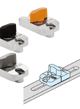 日本IMAO今尾腰孔滑动锁紧器QCSL1003-OG