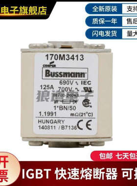 巴斯曼熔断器 型号齐全170M3412 170M3413 170M3414 170M3415现货