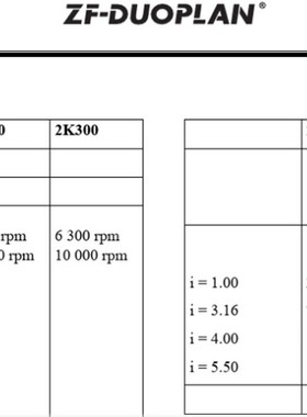 ZF双速齿轮箱安装操2K250.2K300拔叉组