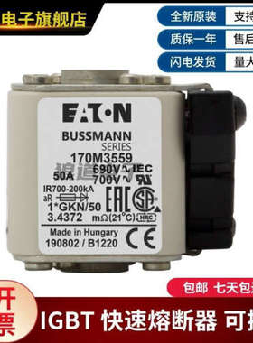 巴斯曼熔断器 型号齐全170M3558 170M3559 170M3560 170M3561现货