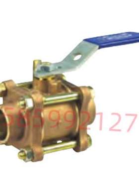 T/S-595-Y美国NIBCO尼必可消防空调蒸汽专用黄铜三片式内螺纹球阀