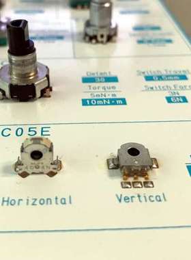 一级代理：日本ALPS编码器开关 EC05E1220202 5型贯通轴型
