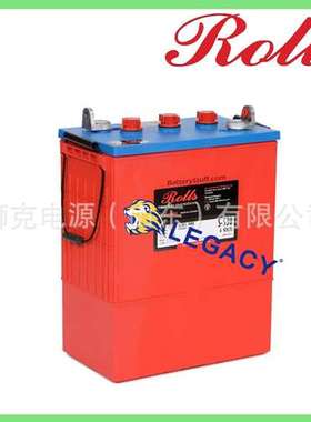 加拿大ROLLS蓄电池6FS425劳斯莱斯电池6FS L16-HC曲臂车电瓶