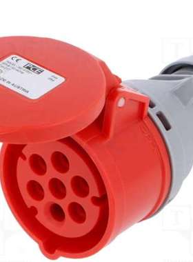 217-6V连接器: AC 电源 3 相; 插头;