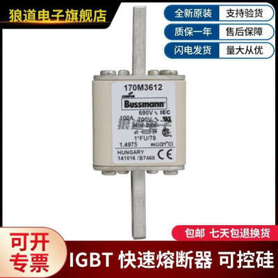 供应原装正品170M3612 170M3613 170M3614 170M3615巴斯曼熔断器