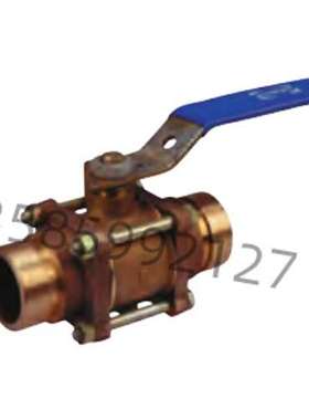 G-595-Y美国NIBCO尼必可消防空调黄铜三片式焊接球阀G-595-Y-66