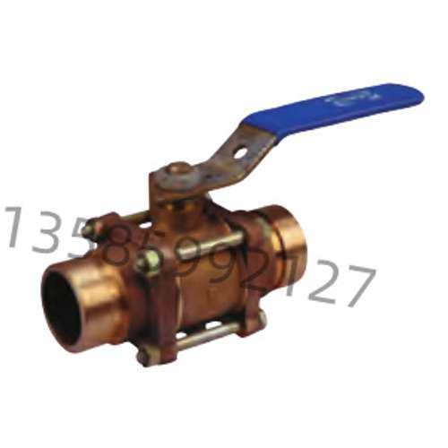 G-595-Y美国NIBCO尼必可消防空调黄铜三片式焊接球阀G-595-Y-66