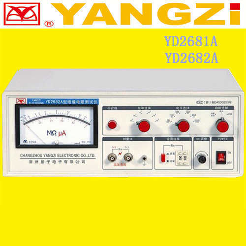 扬子绝缘电阻仪YD2681A/YD2682A电池短路测试仪绝缘表测试线/夹具