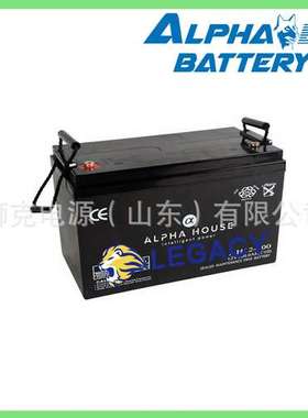 美国ALPHA蓄电池AH12-12电池工业机电自动化设备12V12AH电瓶
