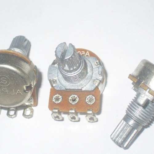 ALPHA 16型 A250K A500K 单联电位器 吉他