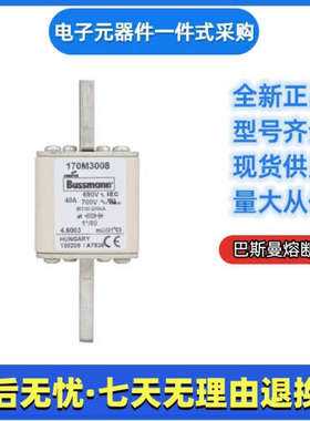 巴斯曼熔断器全新170M3008 170M3009 170M3010 170M3011 170M3012