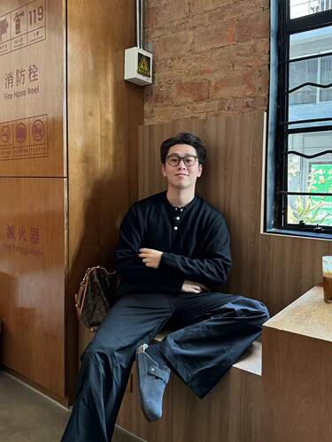 22TREE美式小众中性亨利领T恤宽松休闲秋冬内搭打底衫上衣长袖
