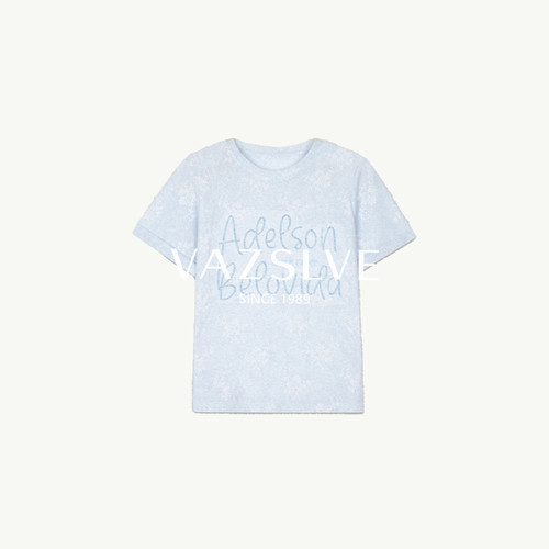 【VAZSLVE/全新奢品】捡漏闪耀字母高质感棉透气亮钻短袖T恤HBA50