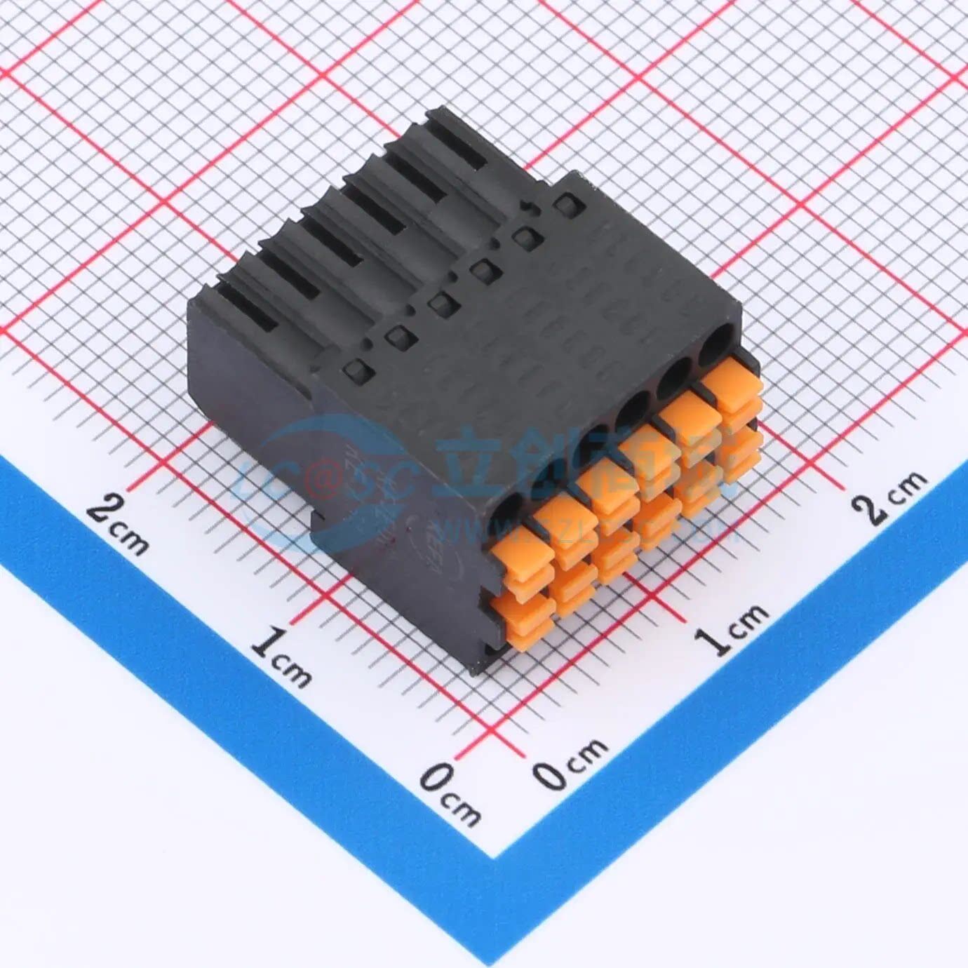 插拔式接线端子KF2EDGKE-2.54-2*6P P=2.54mm