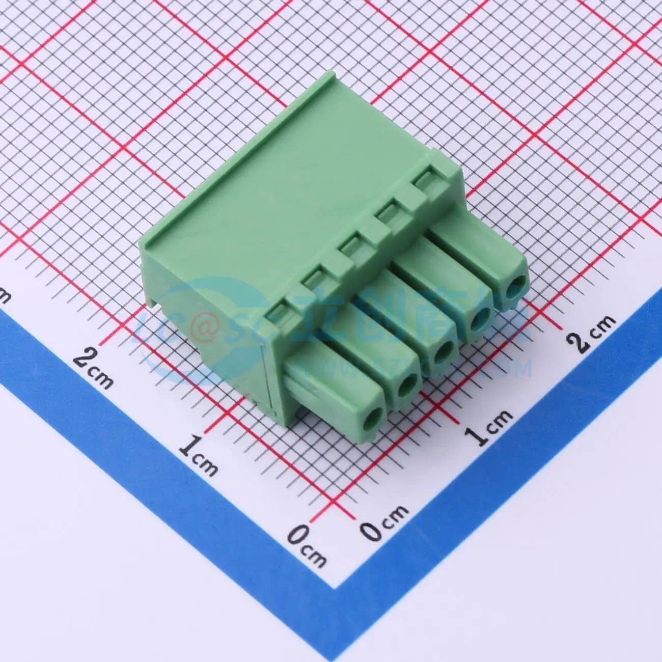 插拔式接线端子DB2EKA-3.5-5P-GN-S P=3.5mm 1x5P 公插头