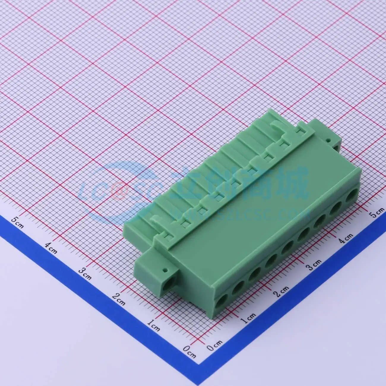 插拔式接线端子KF2EDGKBM-5.0-9P P=5mm 1x9P 插头 螺丝固定