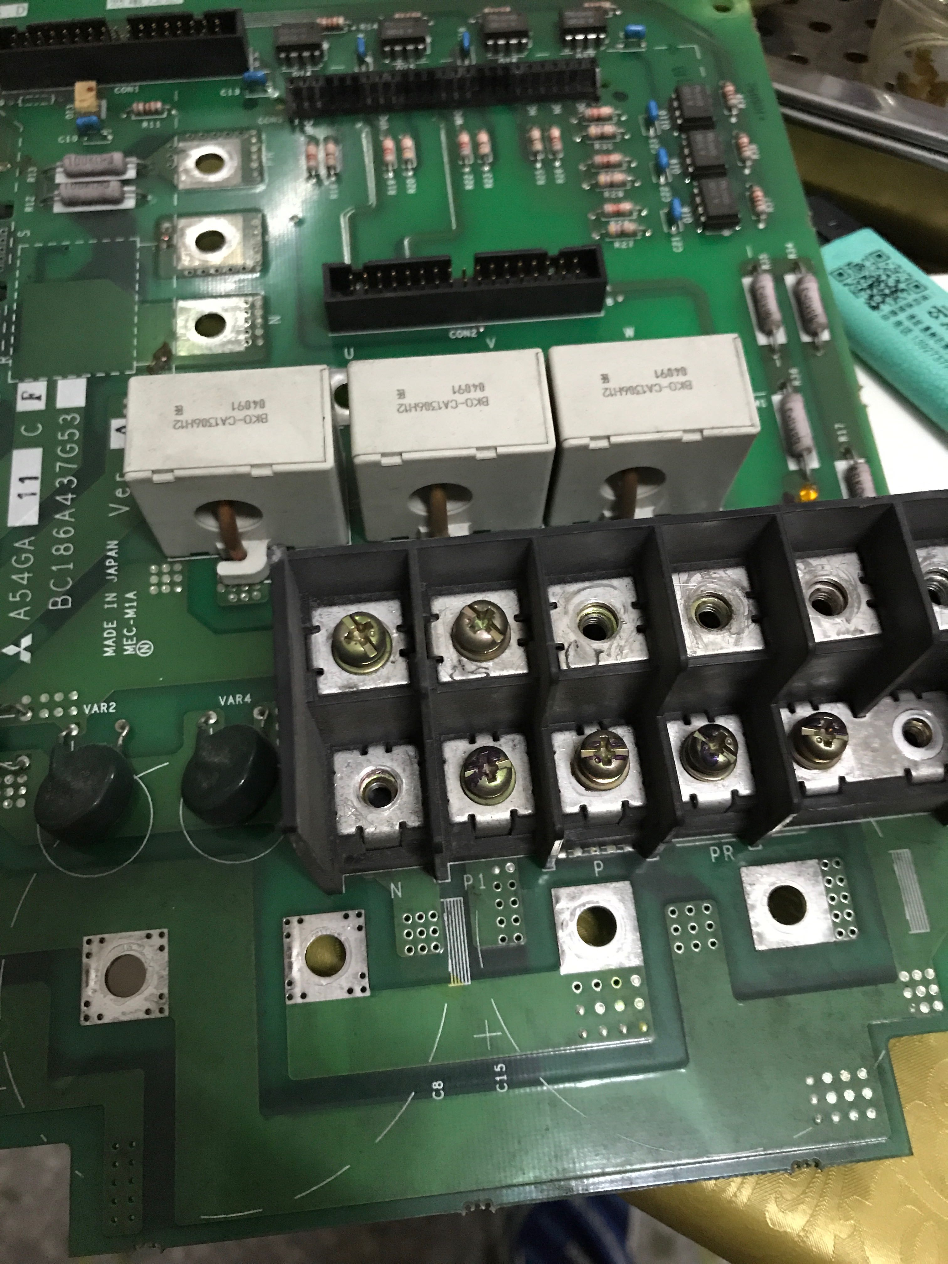 A54GA11C原装拆机三菱变频器驱动板BC186A437G53