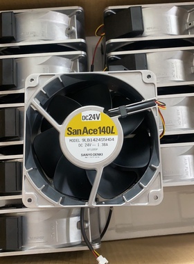 MOEL 9LB1424S5H04-H03 1.38A 24V三菱变频器风扇全新原装