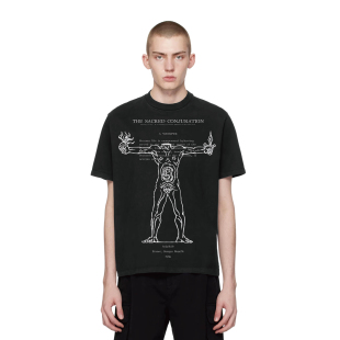 PUPILTRAVEL 潮牌短袖男恶搞印花重磅棉嘻哈宽松情侣ins休闲t恤女