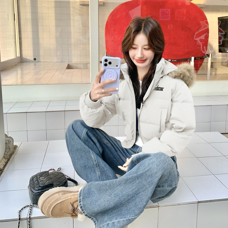 现货2025新款主推白鸭绒羽绒服女6659P255K378，女装羽绒服，杭阁服饰