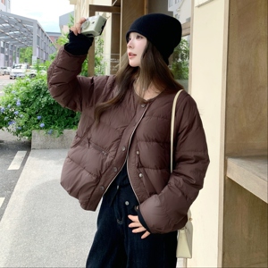现货2025稳定主推新款白鸭绒羽绒服6615P195K318，女装羽绒服，杭阁服饰