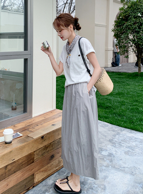 现货2026夏装松弛慢短袖简约气质显瘦套装RF2B066-6675-P155K248