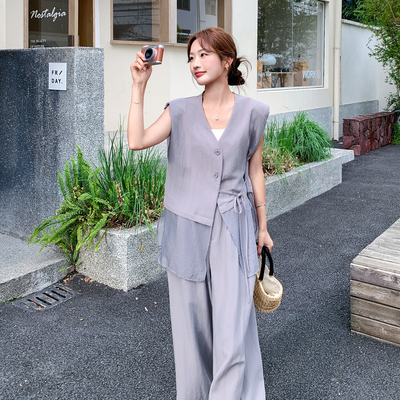 现货2026新款套装女夏季新款高级感两件套RF2B066-6686-P145K238