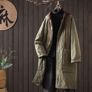 冬季 口撞色设计感轻薄棉衣夹棉外套菱格保暖棉服 宽松连帽棉袄女袖